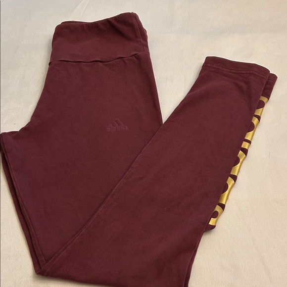 adidas Pants - Adidas Women’s Leggings Burgundy Size M